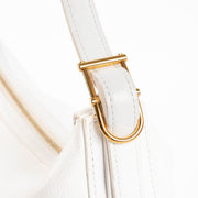 Shop the authentic Delvaux White Trotteur Mascotte Bag second hand on Labellov.com