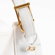 Shop the authentic Delvaux White Trotteur Mascotte Bag second hand on Labellov.com
