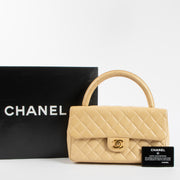 Shop the 100% authentic Chanel Vintage Beige Caviar Kelly Bag second hand on Labellov.com!