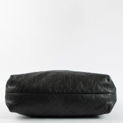 Shop the 100% authentic Chanel Black Calfskin Hobo Bag second hand on Labellov.com!