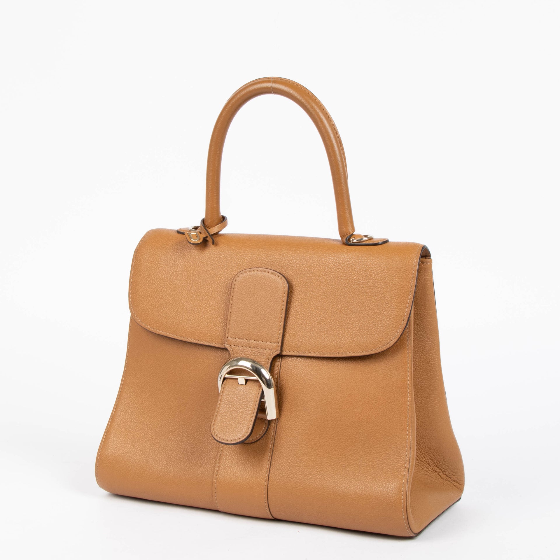Delvaux Vegetal Sellier Brillant MM Bag
