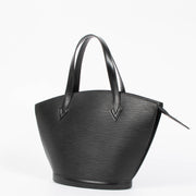 Shop the authentic Louis Vuitton Black Epi Saint Jacques PM second hand on Labellov.com