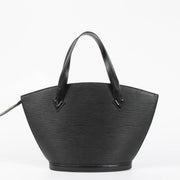 Shop the authentic Louis Vuitton Black Epi Saint Jacques PM second hand on Labellov.com