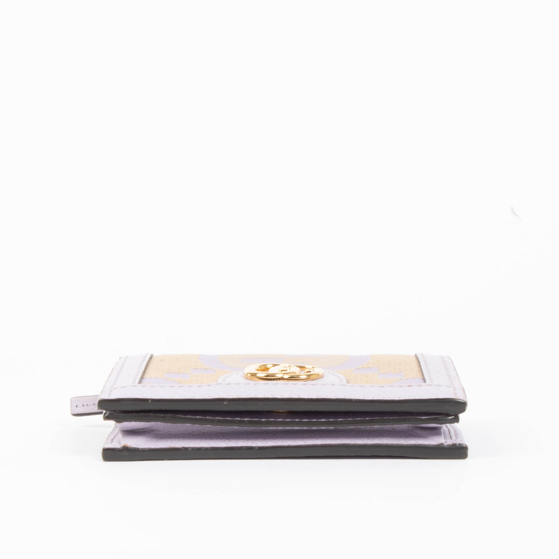 Gucci Purple GG Jumbo Canvas Ophidia Wallet