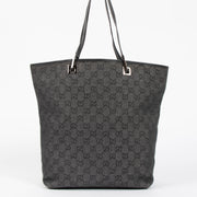 Shop this authentic gucci black monogram bucket bag pre-loved on Labellov.com