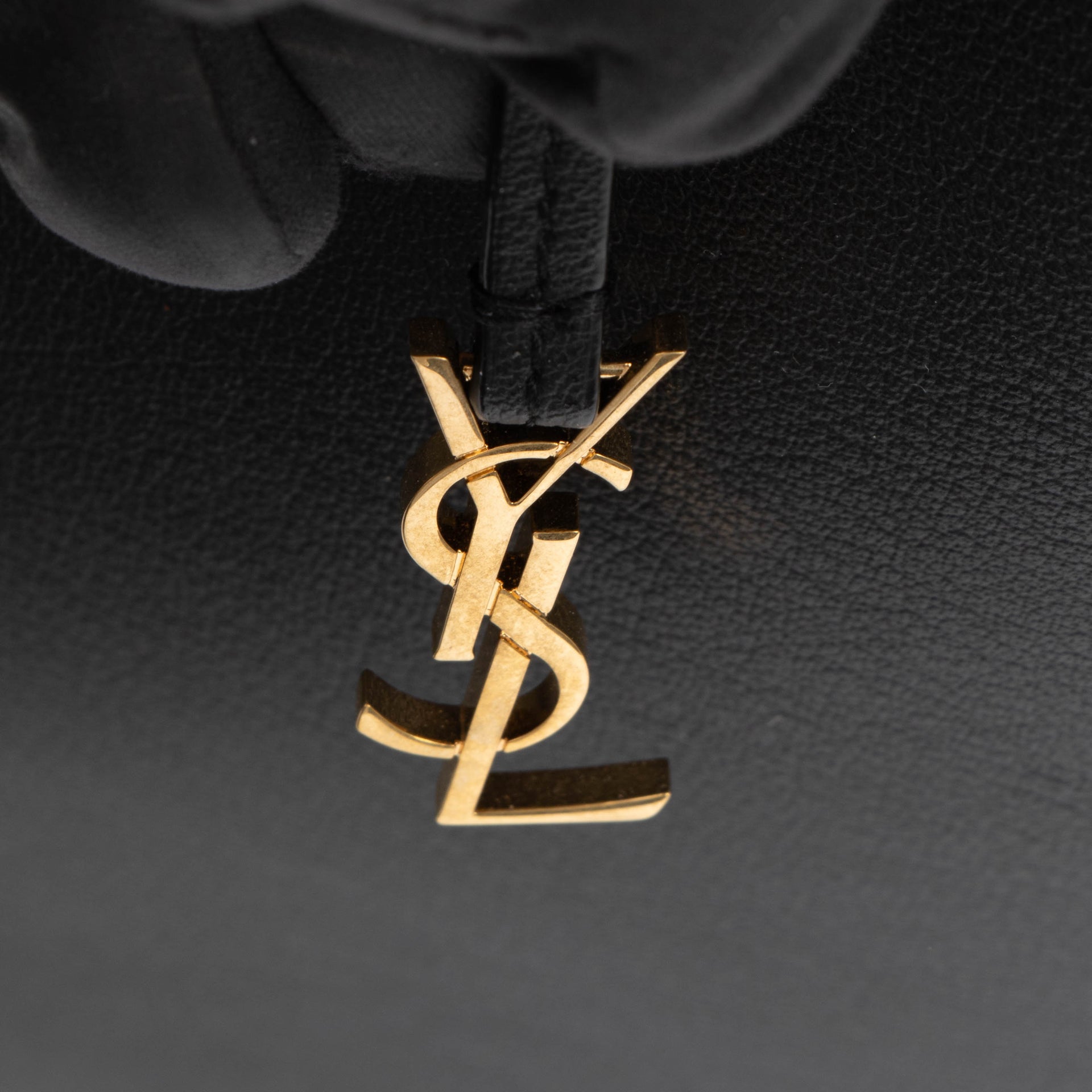 Saint Laurent Black Large East West Shopping Tote Bag