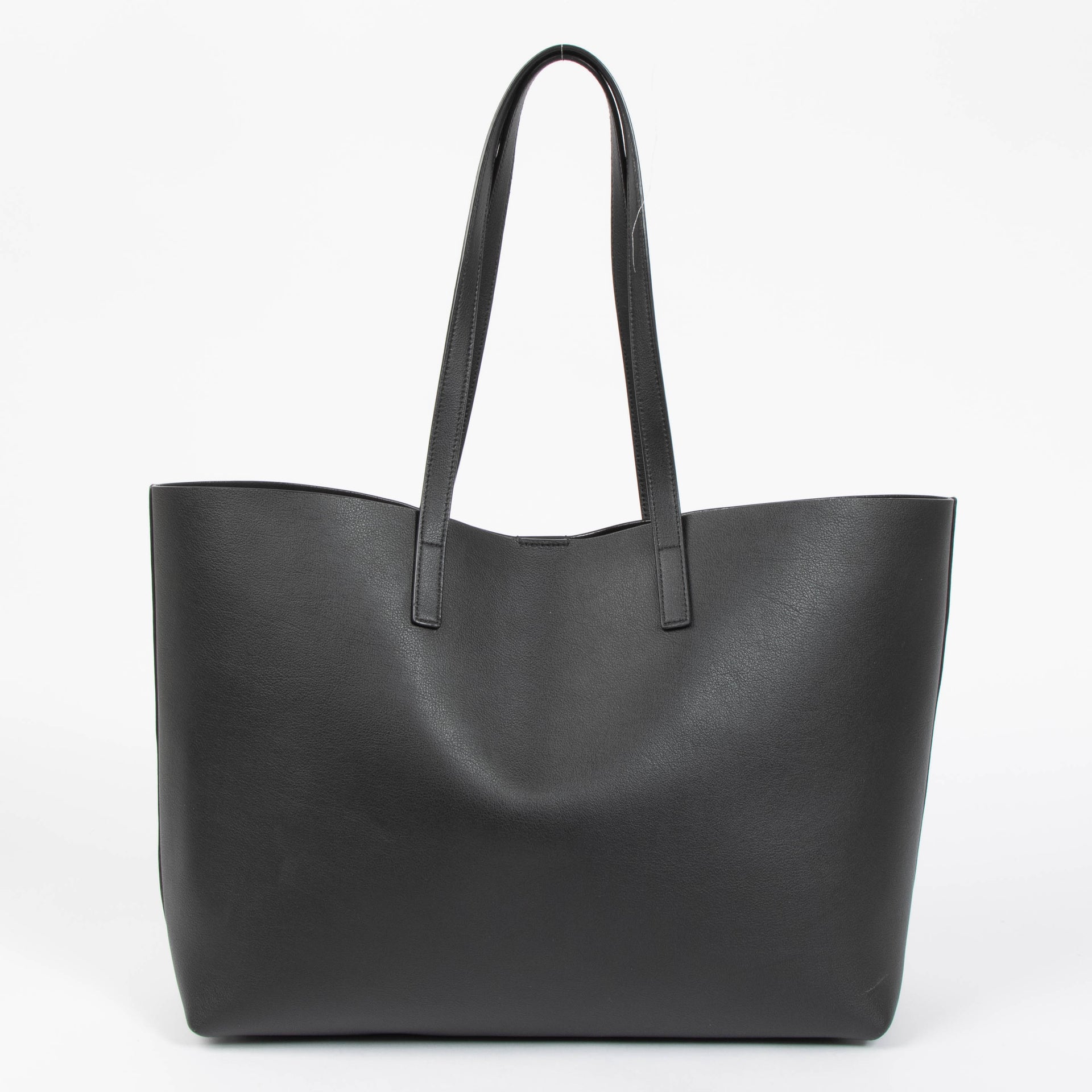 Saint Laurent Black Large East West Shopping Tote Bag