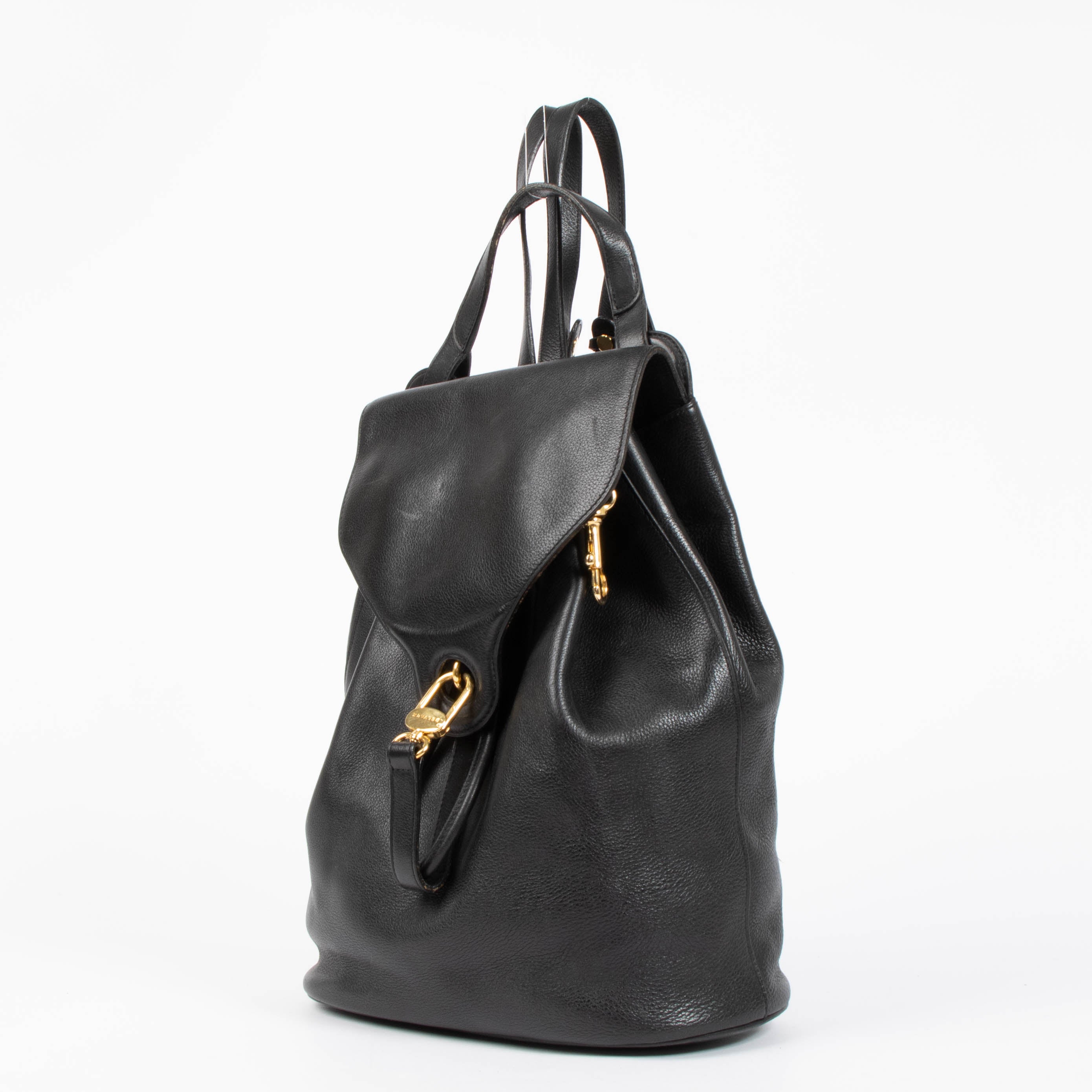 Delvaux Vintage Black Le Soleil Backpack