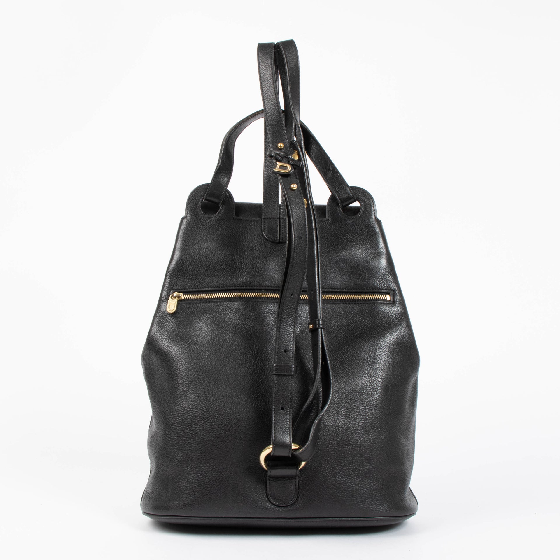 Delvaux Vintage Black Le Soleil Backpack