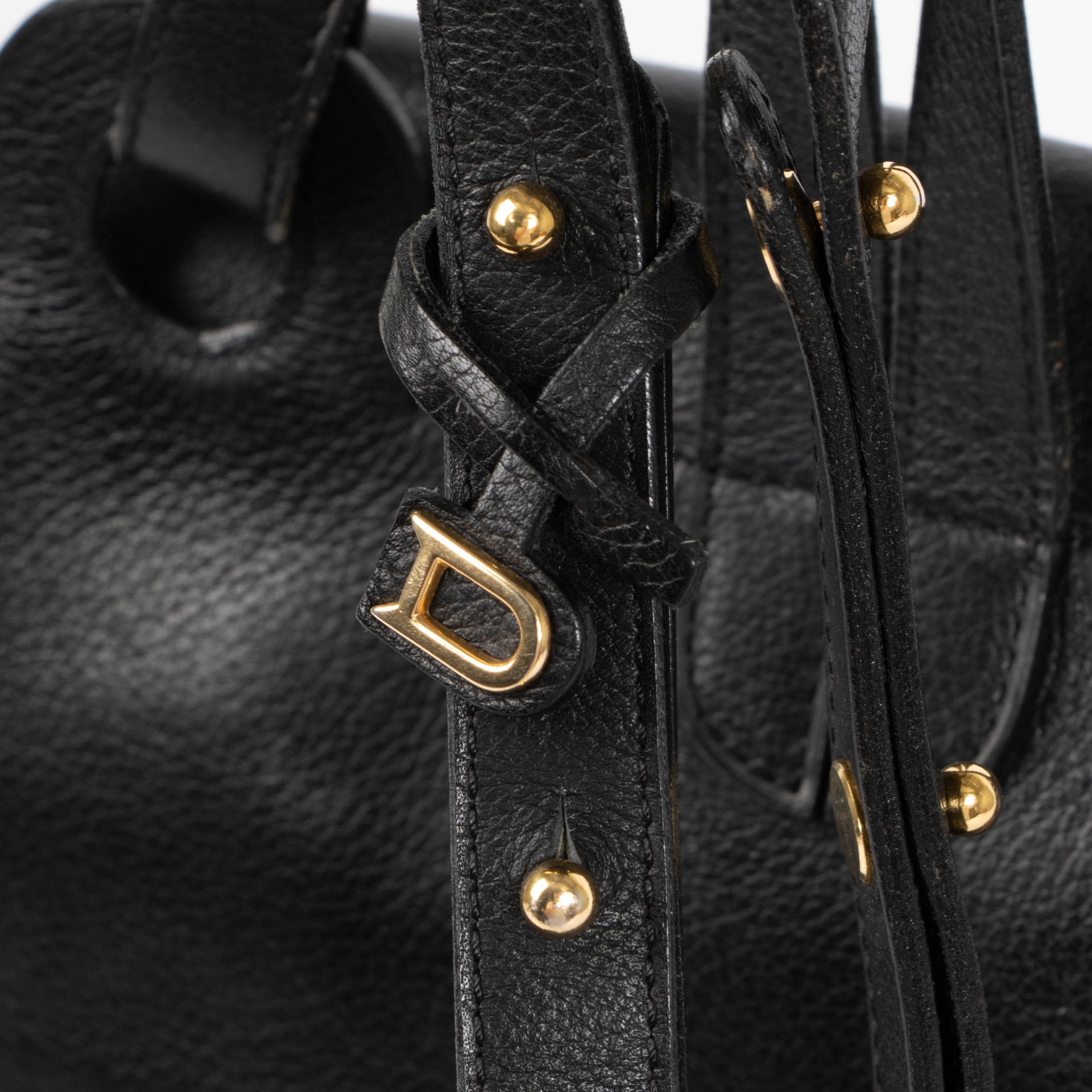 Delvaux Vintage Black Le Soleil Backpack