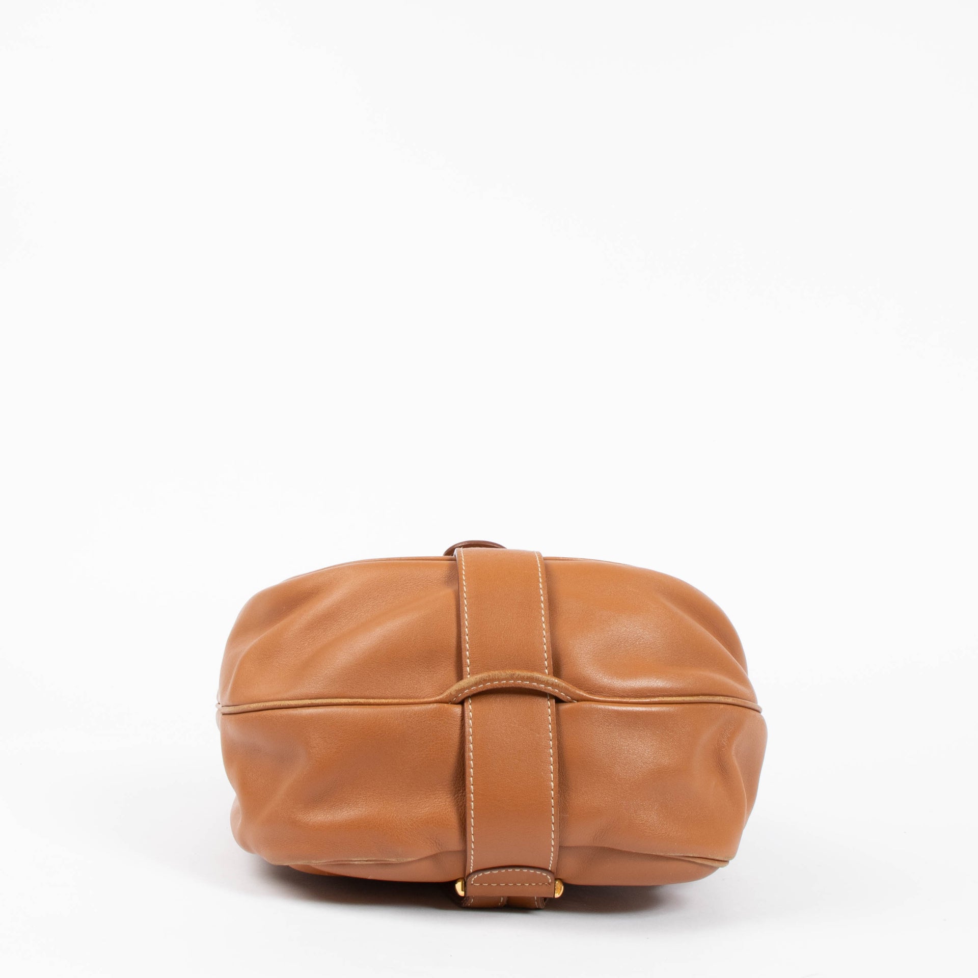 Delvaux Cognac Mustang Cristal de Roche Backpack