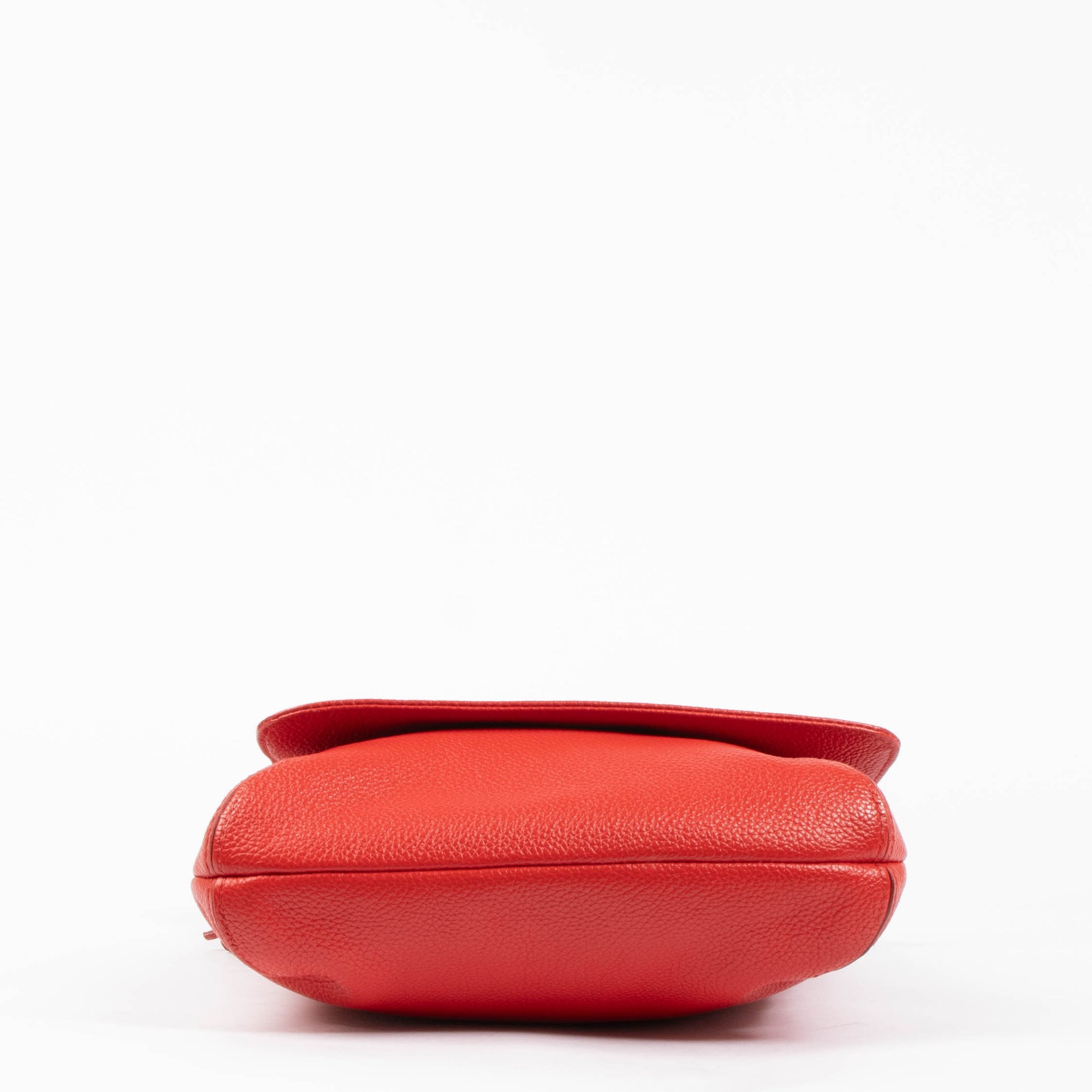 Delvaux Red Louise Baudrier PM Messenger Bag