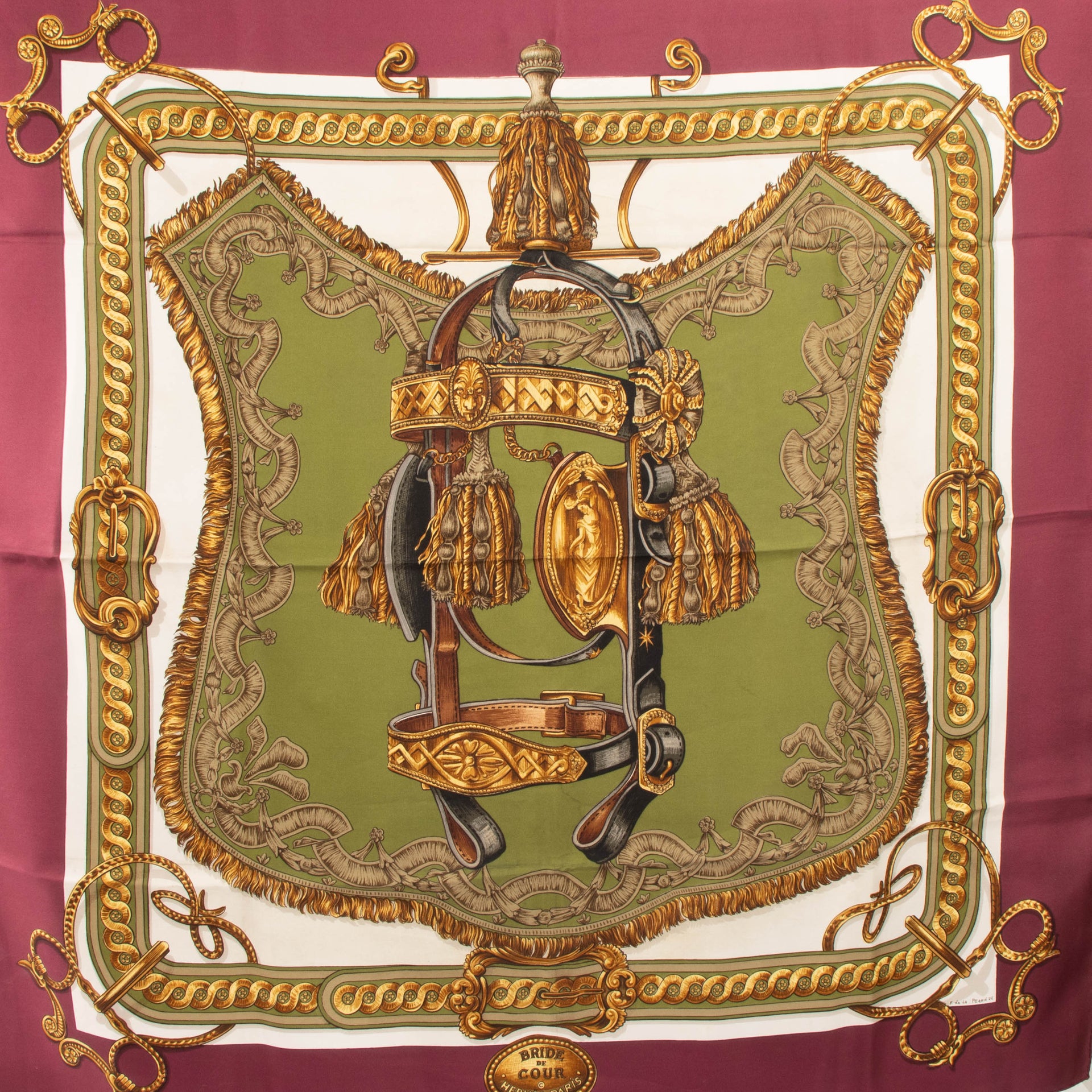 Shop this authentic Hermes Bride de Cour 90 Scarf pre-loved on Labellov.com