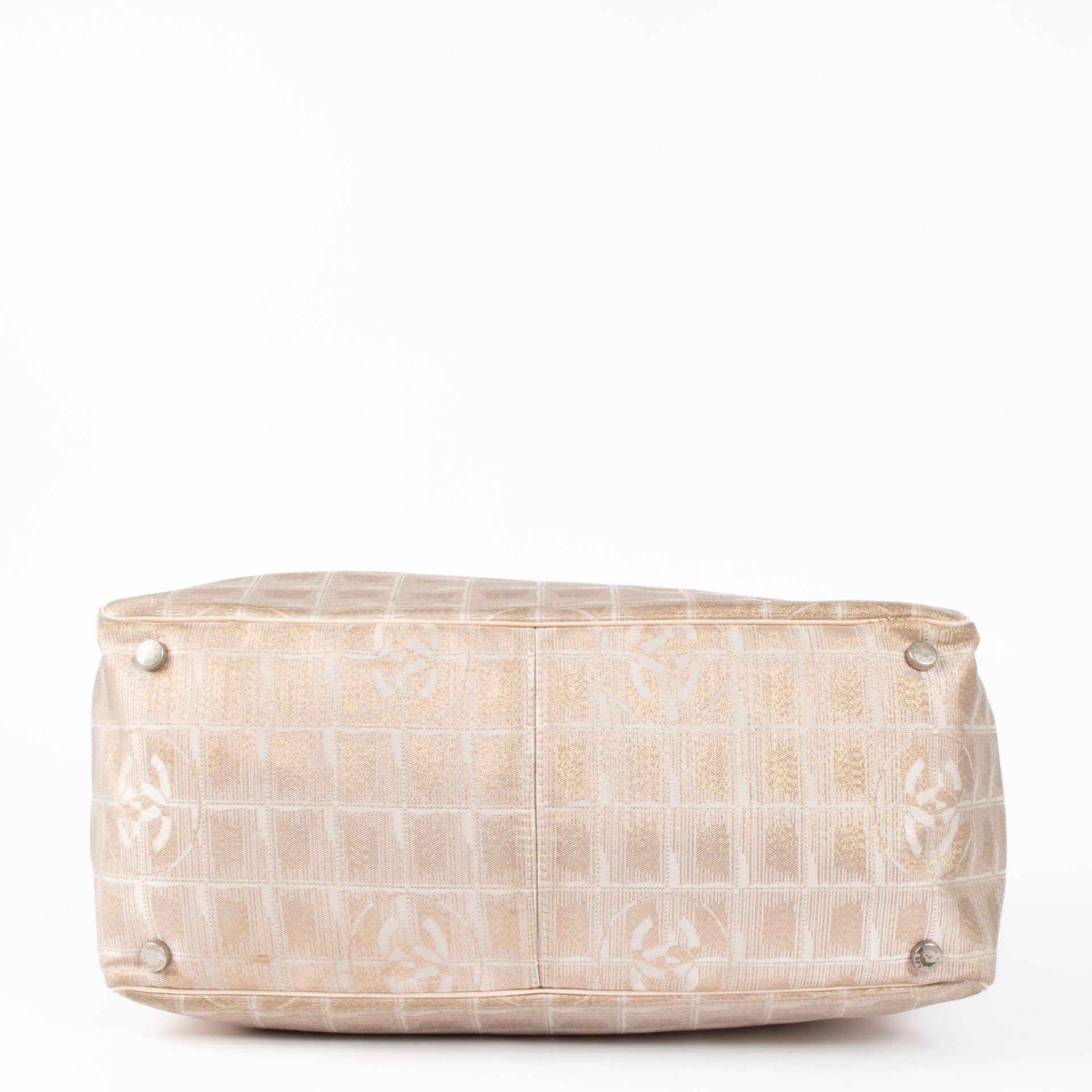 Chanel Pink CC Travel Line Tote Bag