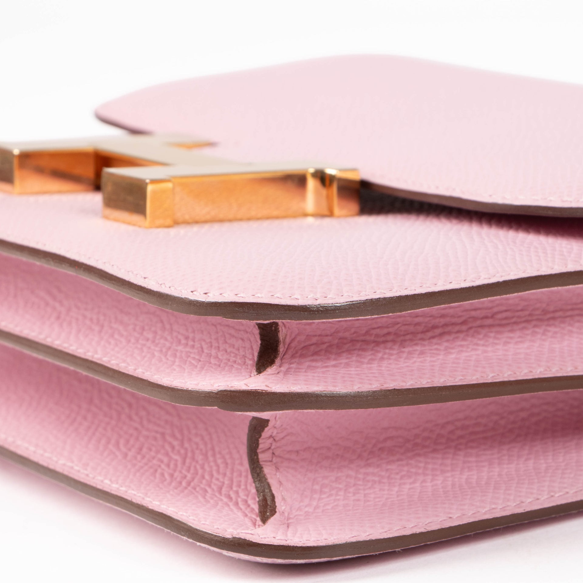Hermès Constance Mini Mauve Sylvestre Epsom GHW Bag