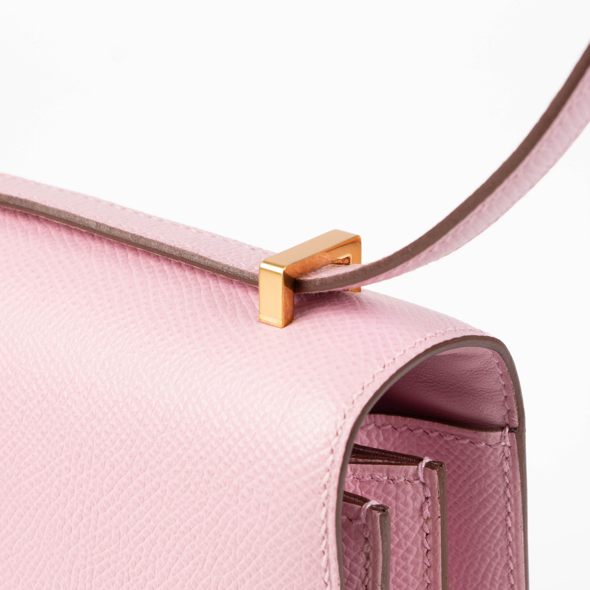 Hermès Constance Mini Mauve Sylvestre Epsom GHW Bag