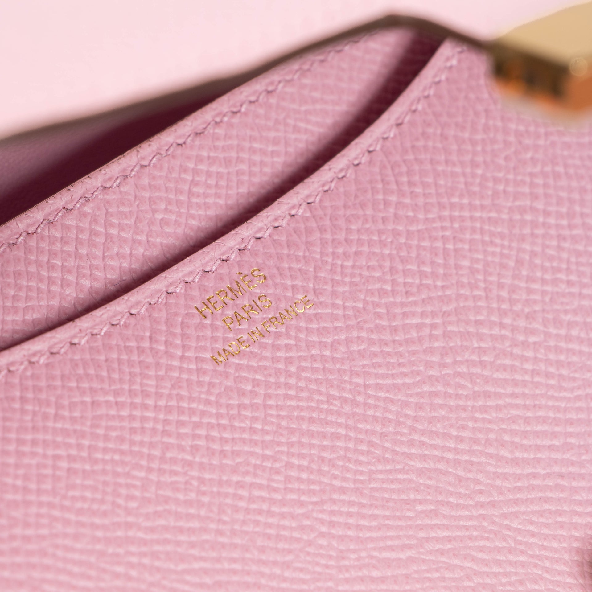 Hermès Constance Mini Mauve Sylvestre Epsom GHW Bag