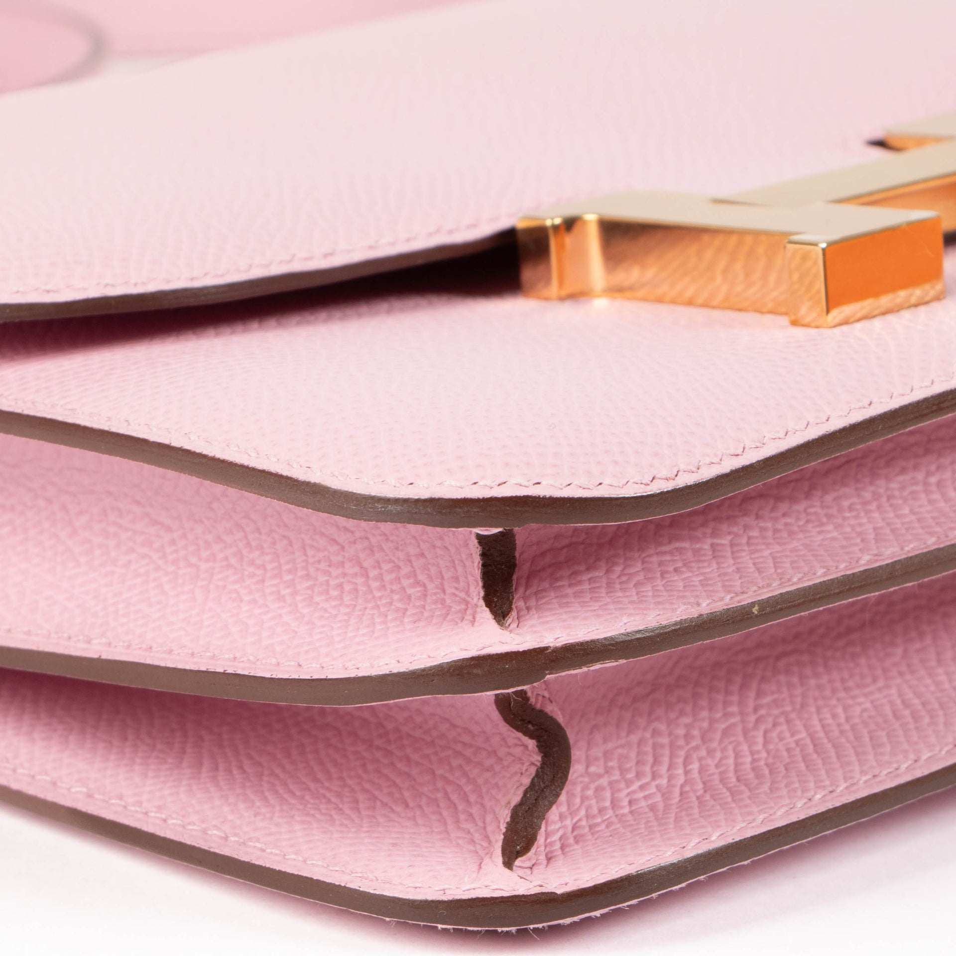 Hermès Constance Mini Mauve Sylvestre Epsom GHW Bag