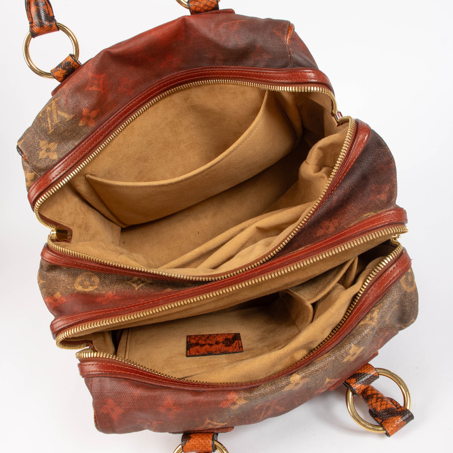 Louis Vuitton Richard Prince Red Mancrazy Jokes Bag