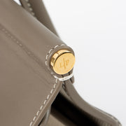 Shop this authentic Loro Piana Natural/Almond Tree Canvas Loom L25 Bag pre-loved on labellov.com