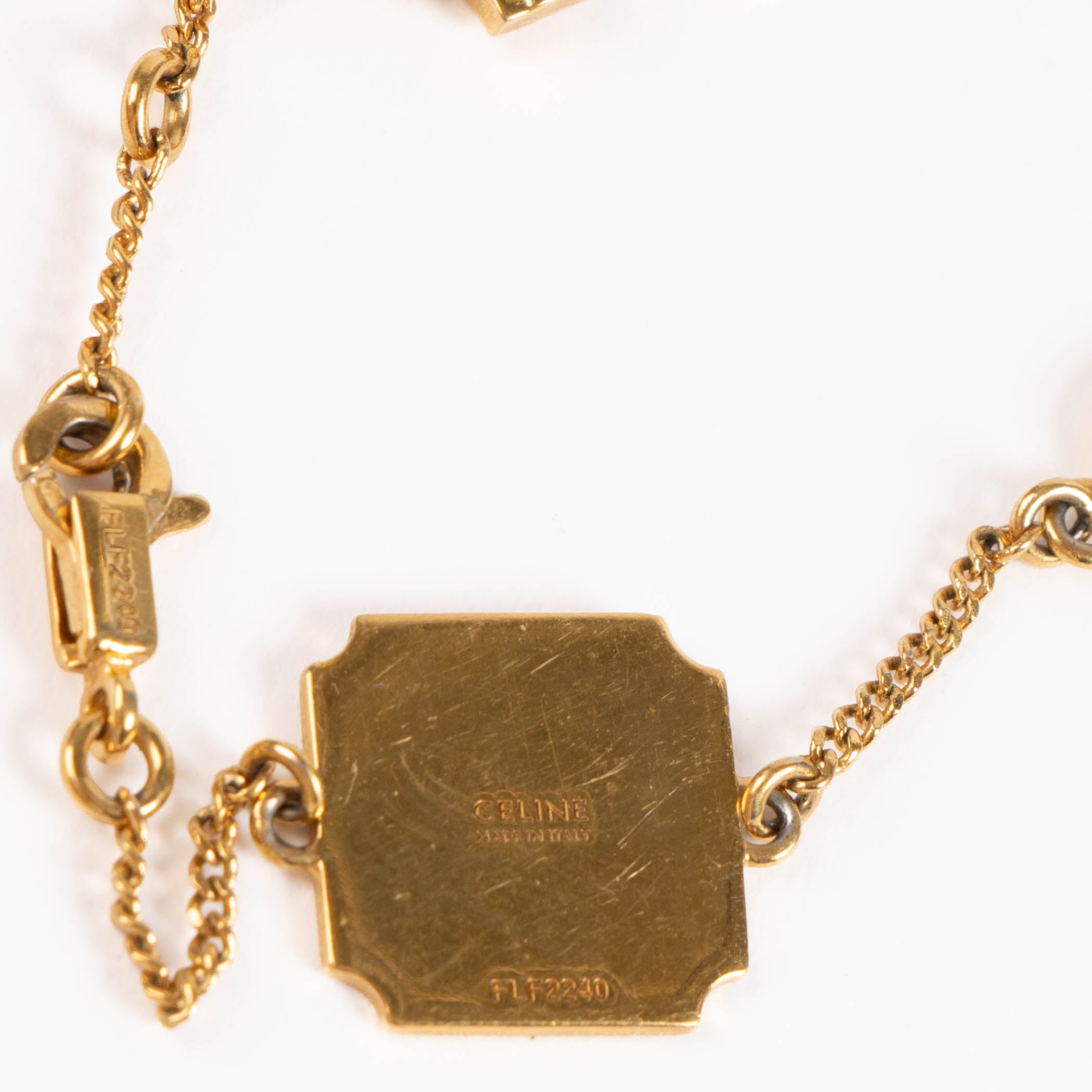 Celine Gold Maillon Triomphe Signature Bracelet – Labellov