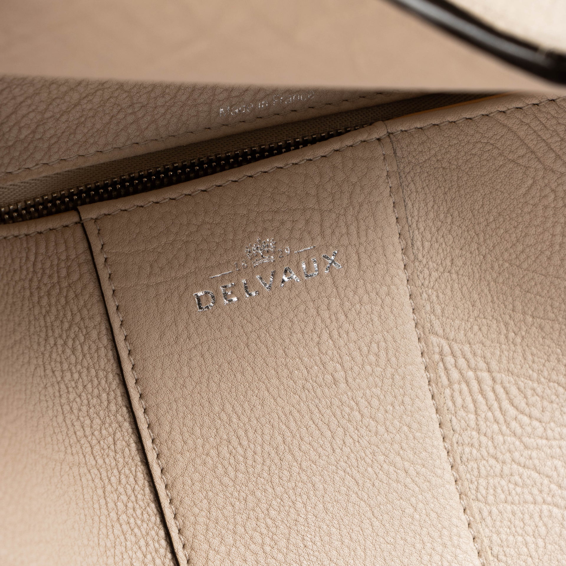 Delvaux Sesame Sequoia Calf Brillant GM Fly