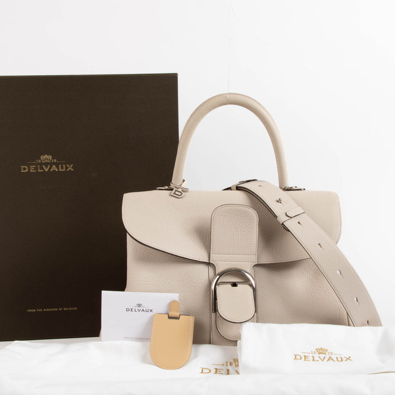 Delvaux Sesame Sequoia Calf Brillant GM Fly