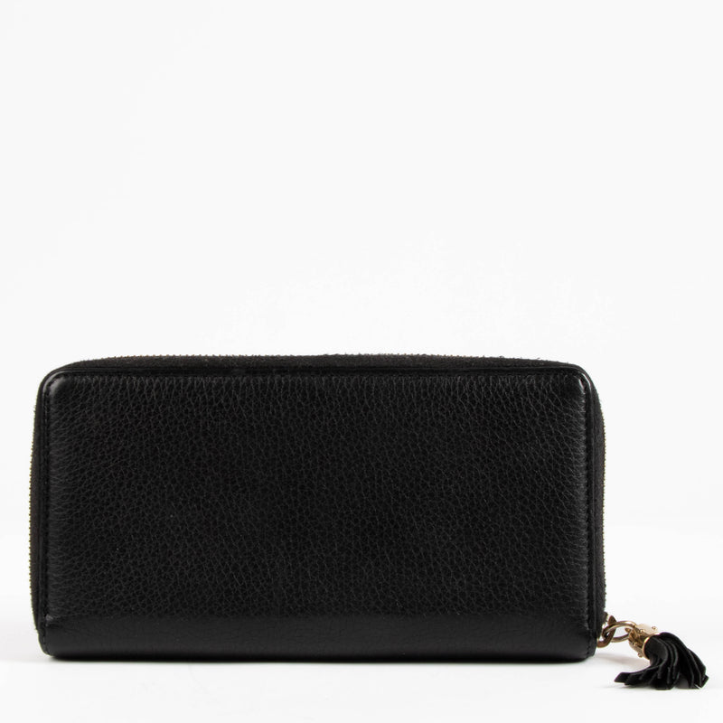 Gucci Black Soho Long Wallet