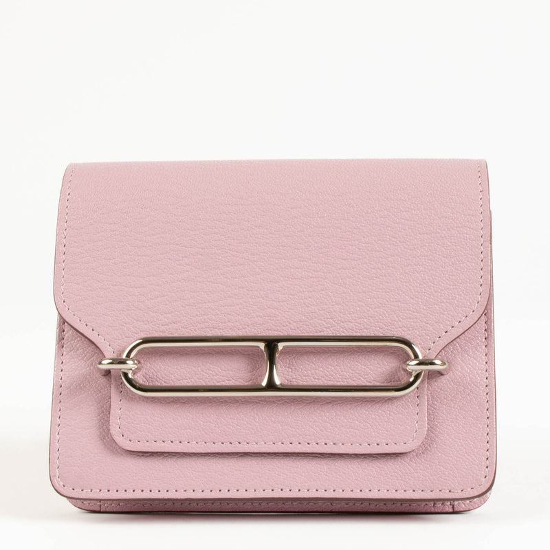Hermès Roulis Slim Wallet Mauve Sylvestre Chevre Mysore PHW