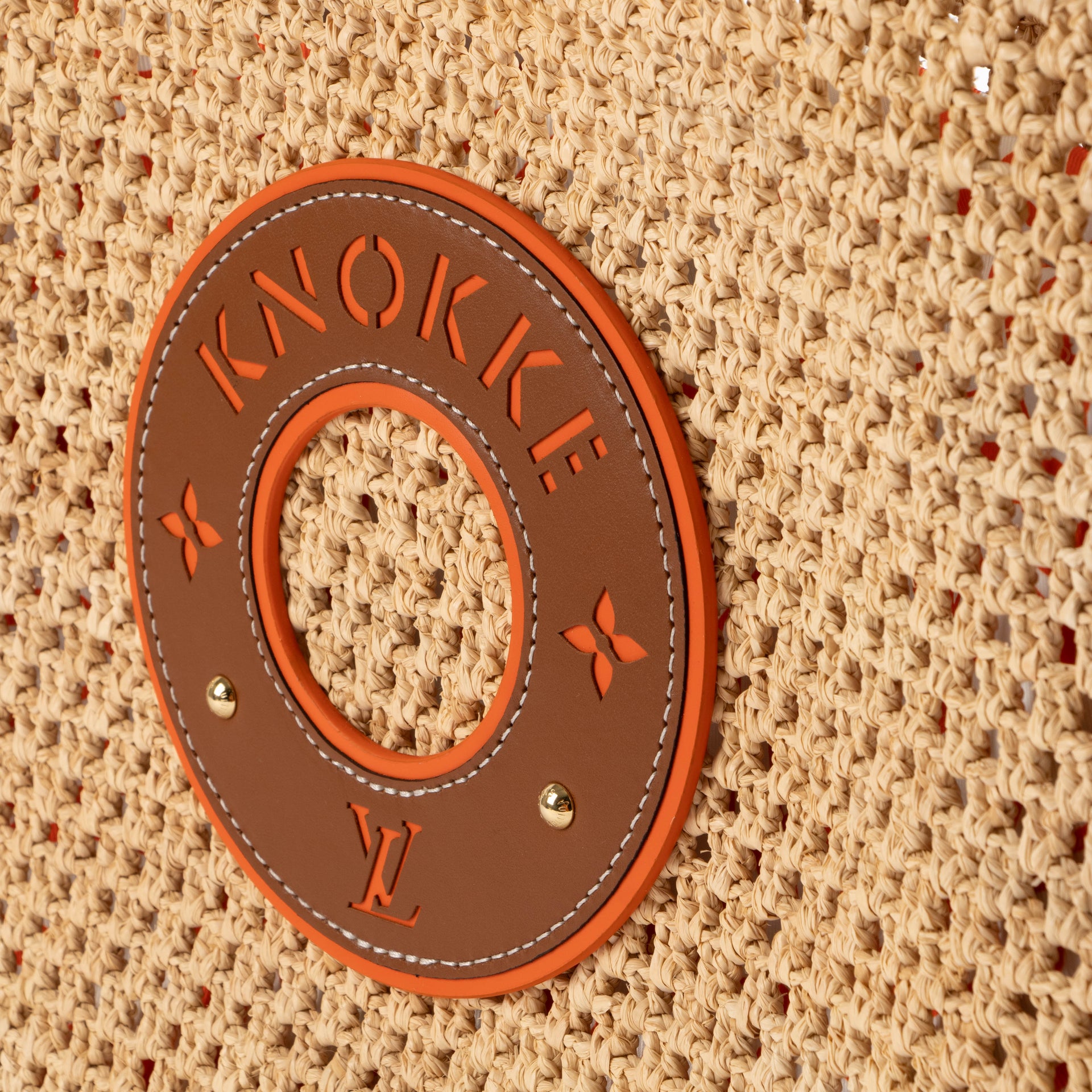 Louis Vuitton By the Pool Raffia Onthego MM Knokke Bag