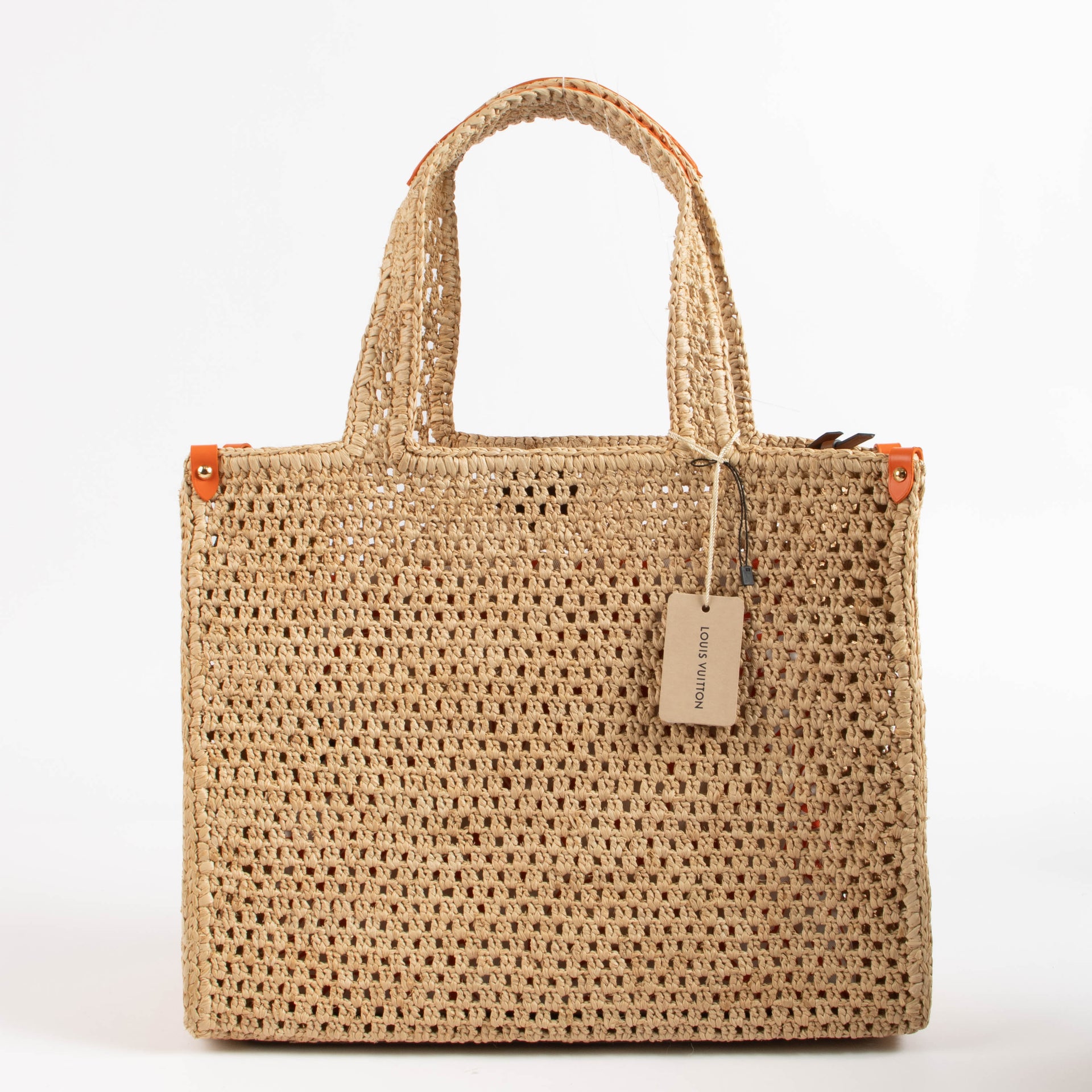 Louis Vuitton By the Pool Raffia Onthego MM Knokke Bag