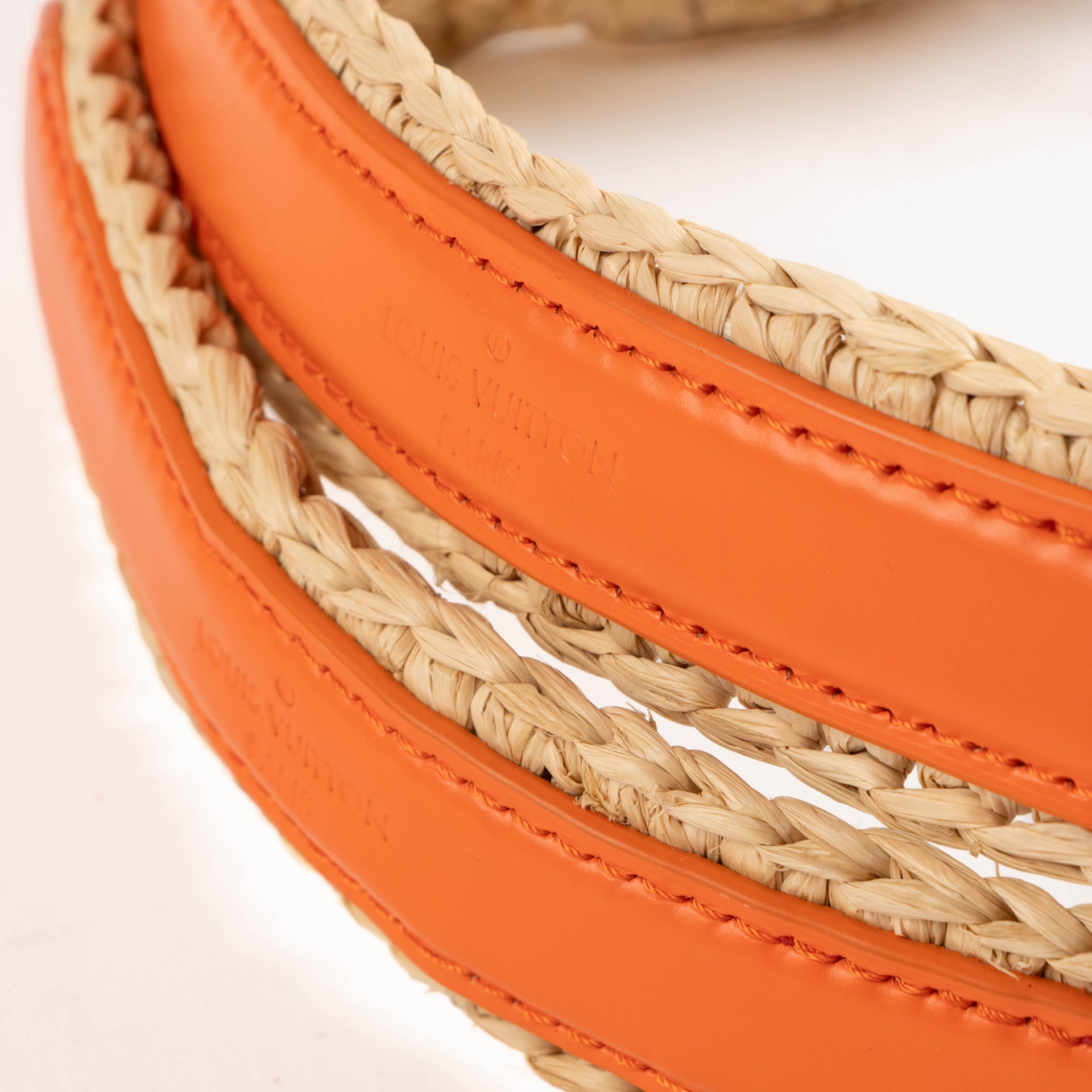 Louis Vuitton By the Pool Raffia Onthego MM Knokke Bag