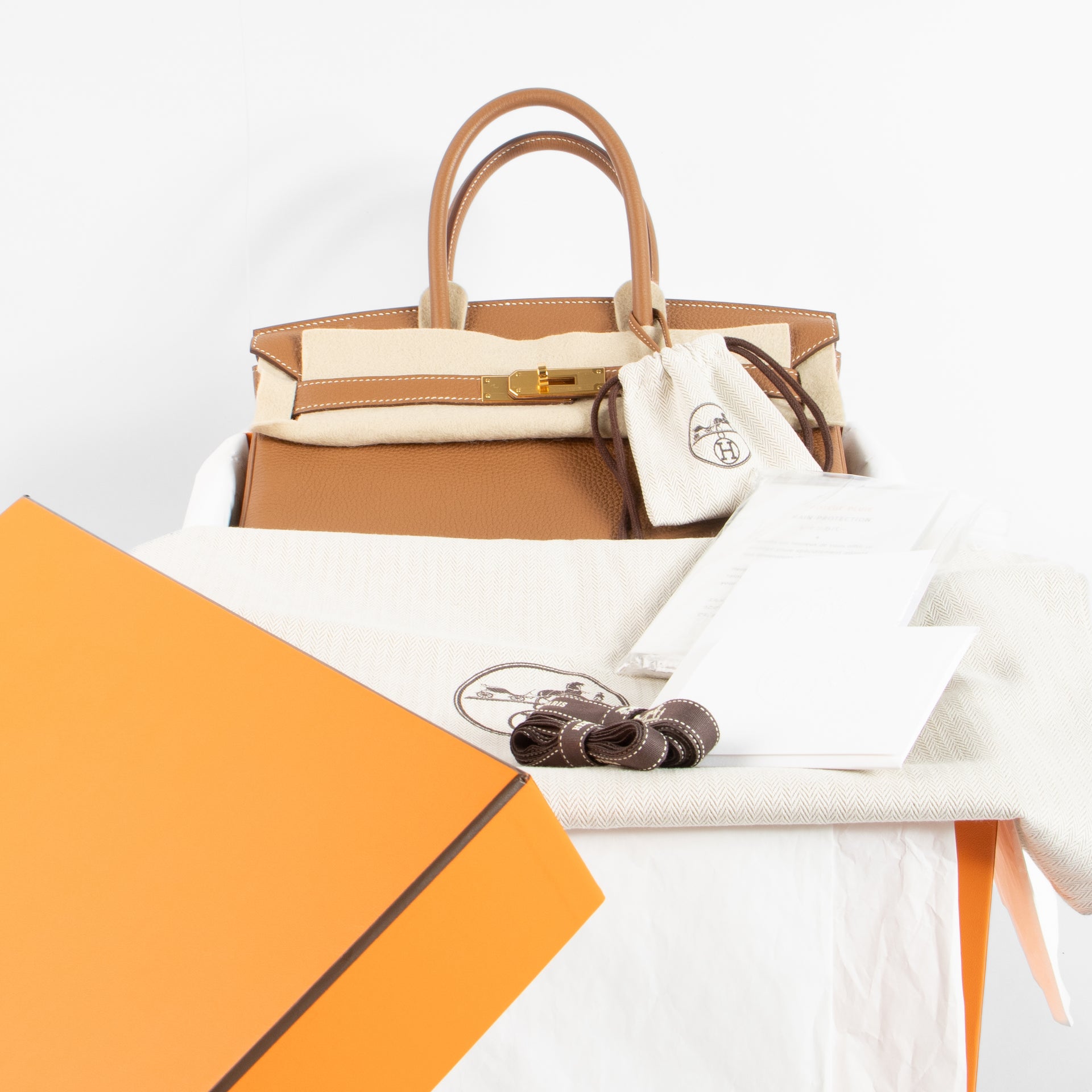 Hermès Birkin 30 Gold Togo GHW