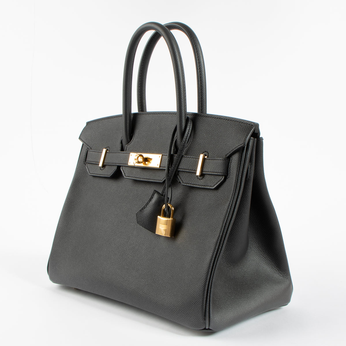 Hermès Birkin 30 Black Epsom GHW