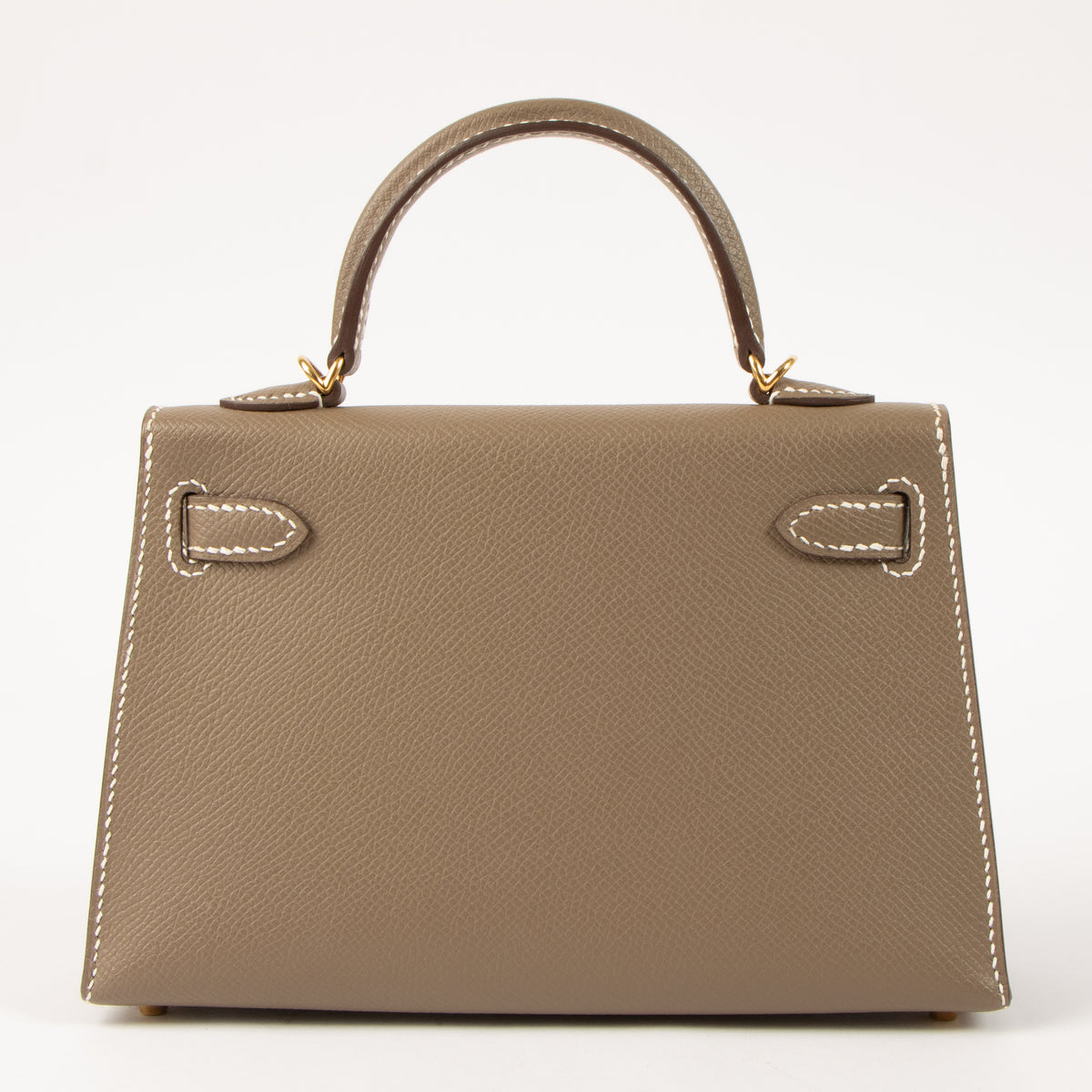 Hermes Kelly Mini II Etoupe Epsom GHW
