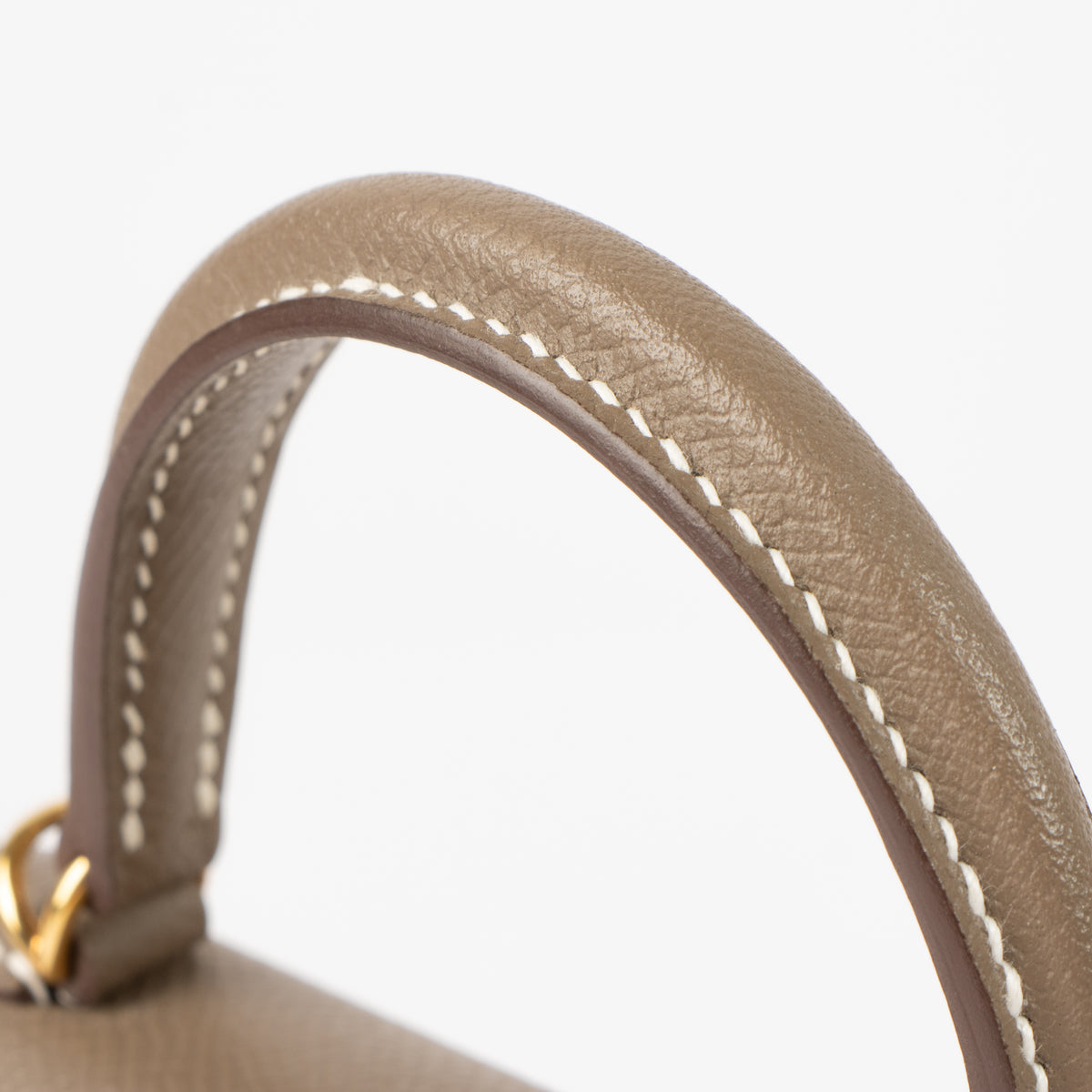 Hermes Kelly Mini II Etoupe Epsom GHW