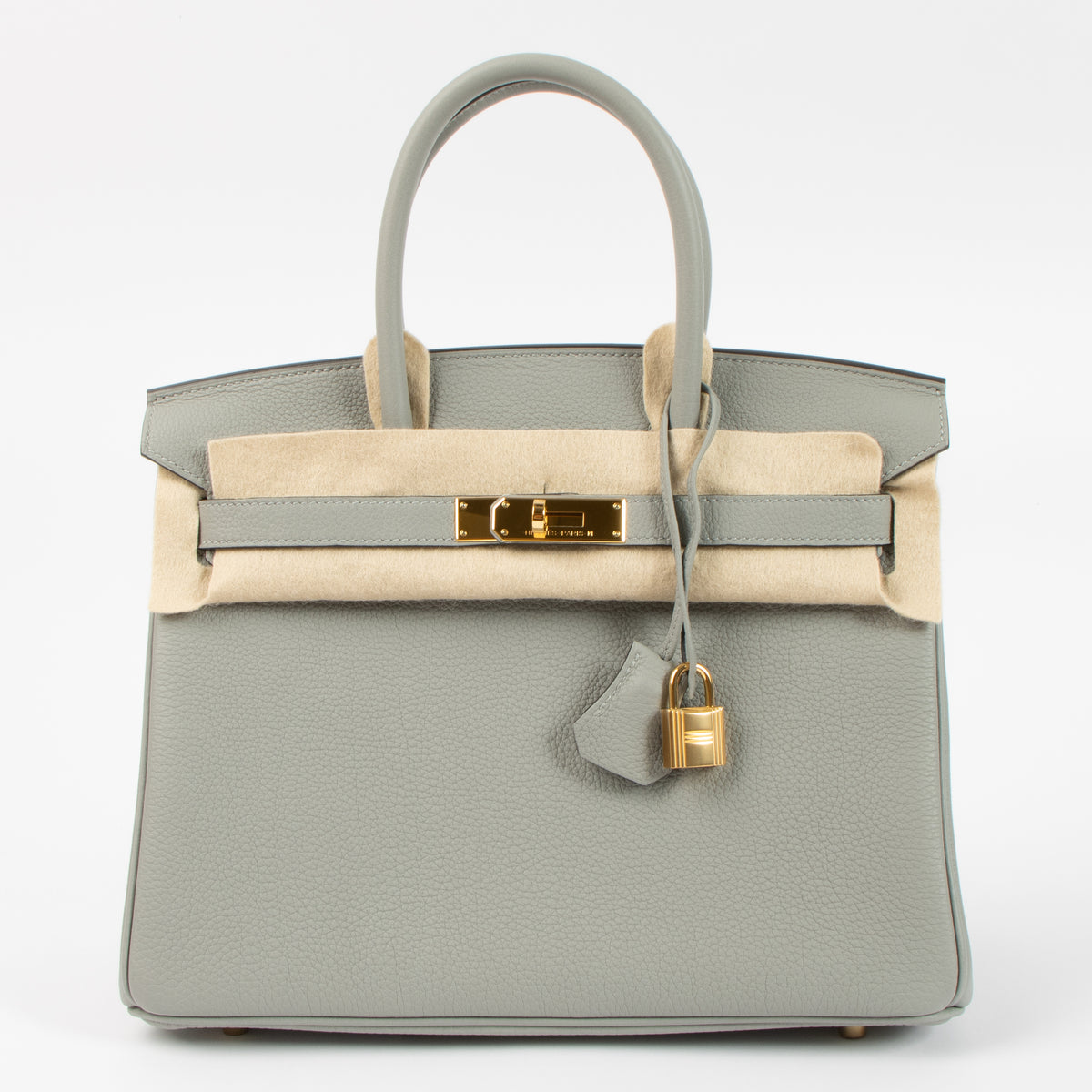 Hermès Birkin 30 Gris Mouette Togo GHW