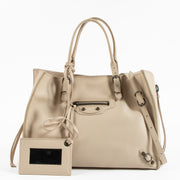 Shop the authentic Balenciaga Beige Papier A6 Bag on Labellov.com !