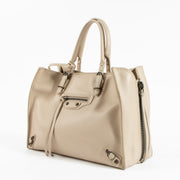 Shop the authentic Balenciaga Beige Papier A6 Bag on Labellov.com !