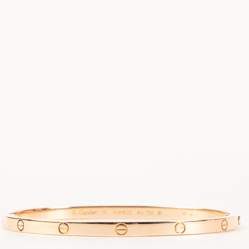 Cartier Rose Gold LOVE Small Bracelet
