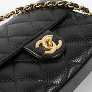 Shop this authentic Chanel 26C Black Caviar Mini Flap Bag pre-loved on Labellov.com