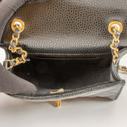 Shop this authentic Chanel 26C Black Caviar Mini Flap Bag pre-loved on Labellov.com