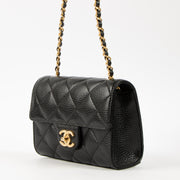 Shop this authentic Chanel 26C Black Caviar Mini Flap Bag pre-loved on Labellov.com