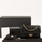Shop this authentic Chanel 26C Black Caviar Mini Flap Bag pre-loved on Labellov.com