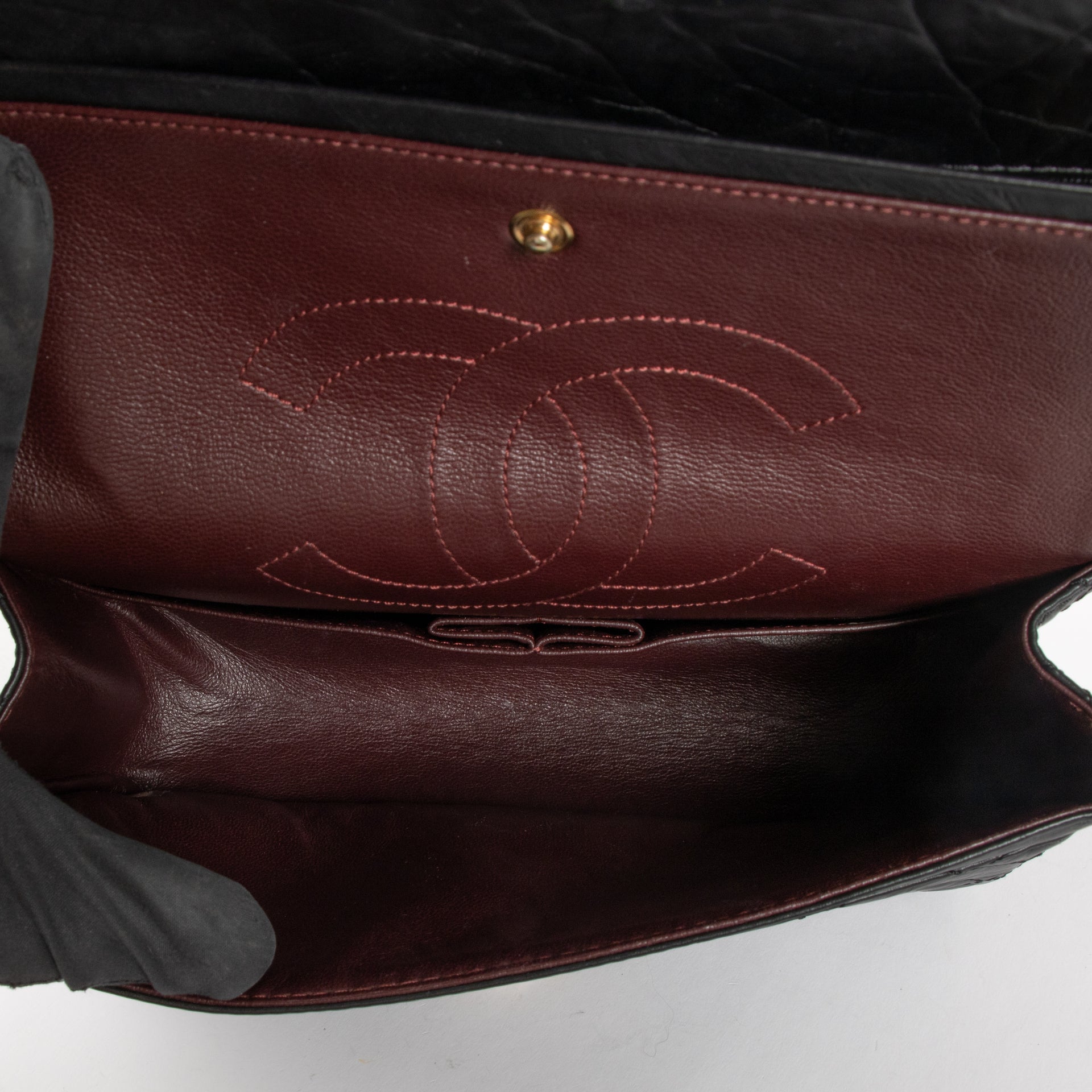 Chanel Black Aged Calfskin Medium Reissue 2.55 Bag