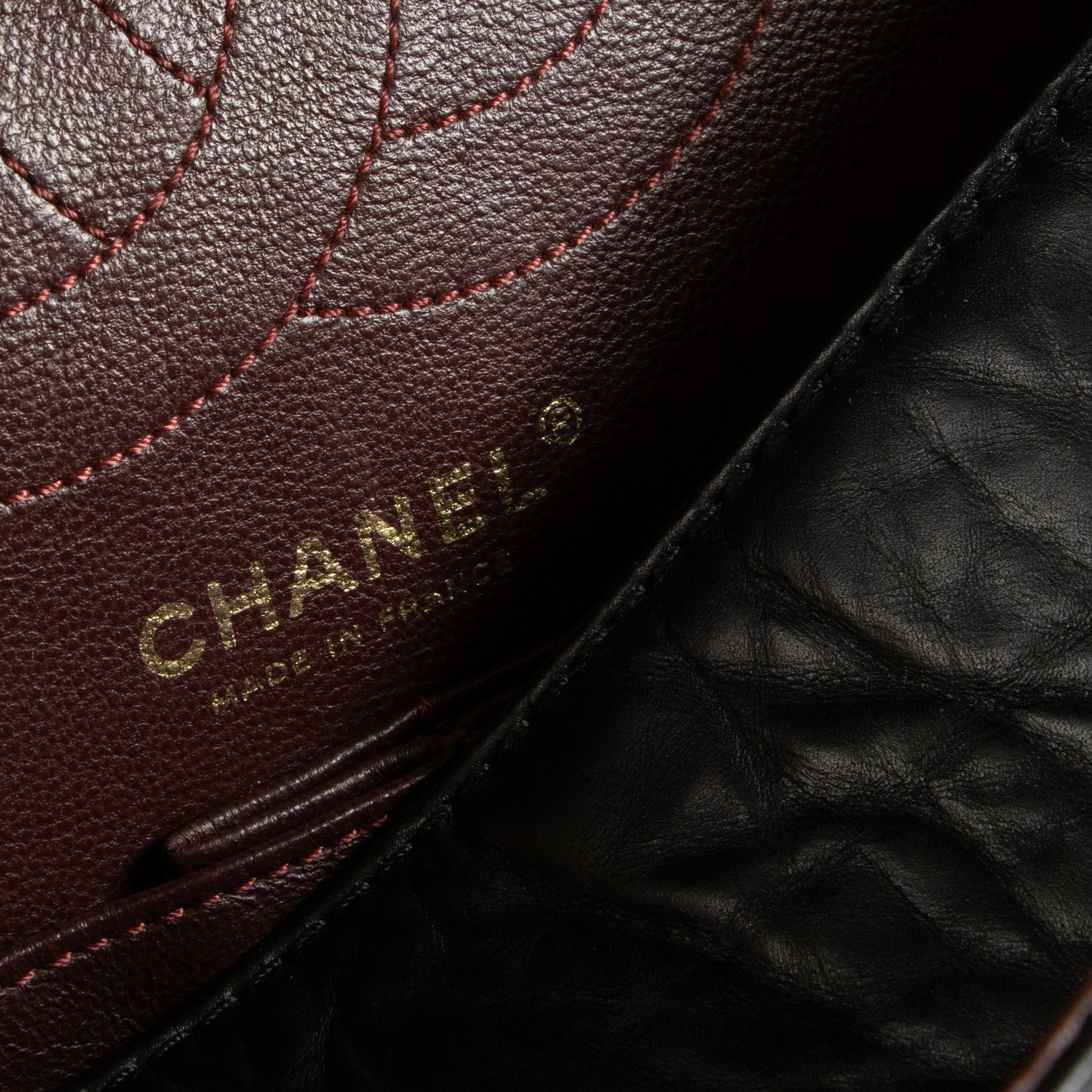 Chanel Black Aged Calfskin Medium Reissue 2.55 Bag