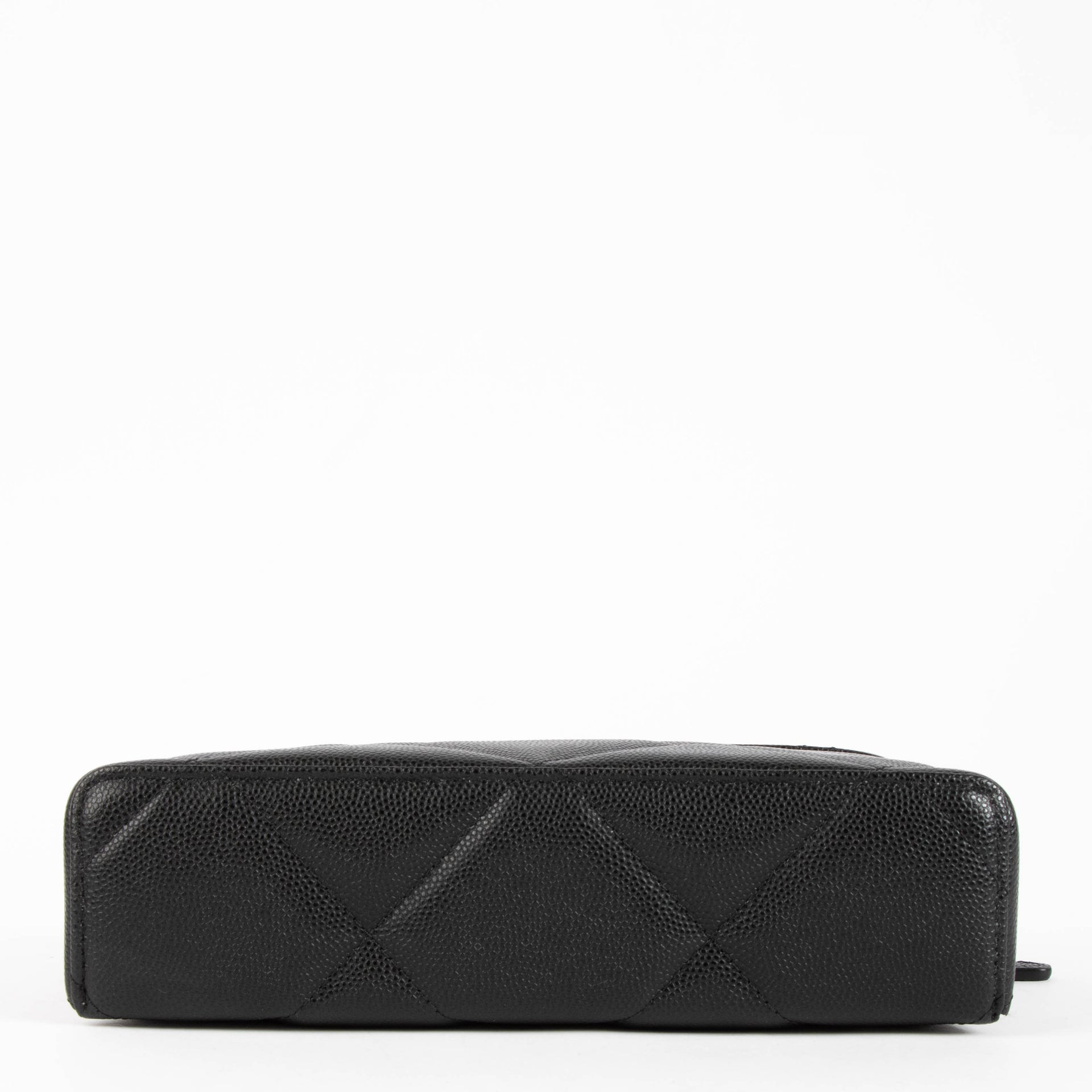 Chanel Black Caviar Slim Vanity With Chain Bag
