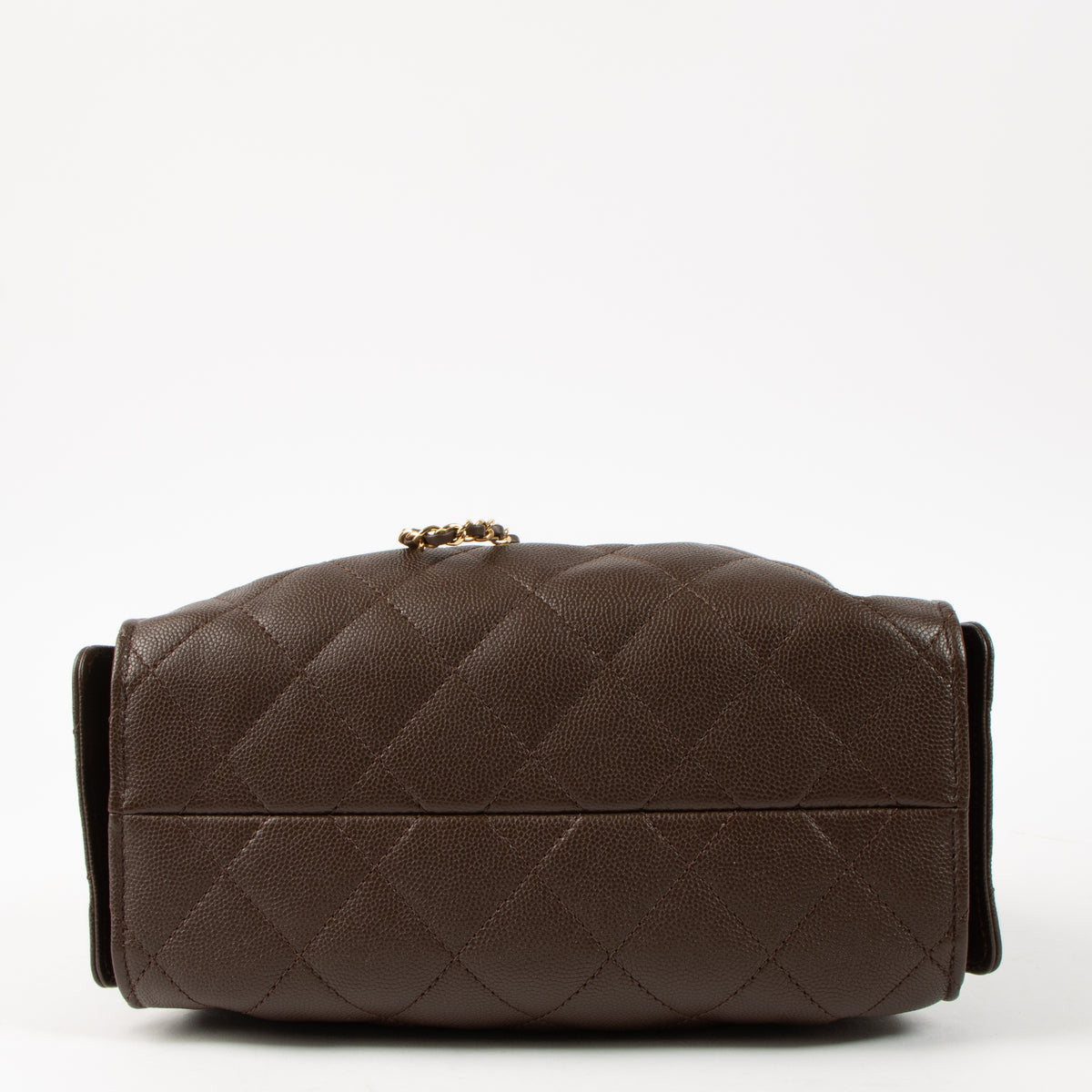 Shop this authentic Chanel Dark Brown Chanel 25 mini pre-loved on Labellov.com