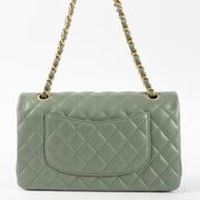 Shop this authentic luxury Chanel Green Caviar Medium Classic 11.12 bag Pre-Loved on Labellov.com