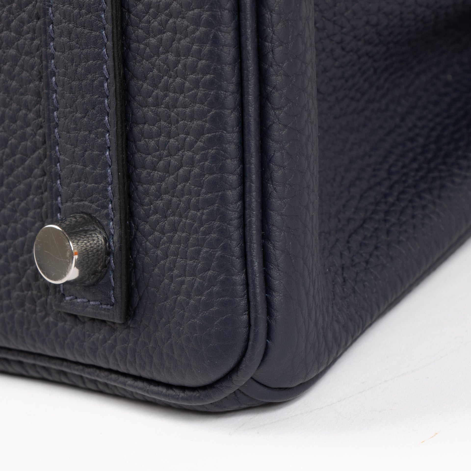 Hermès HSS Birkin 25 Bleu Nuit/Nata Togo PHW